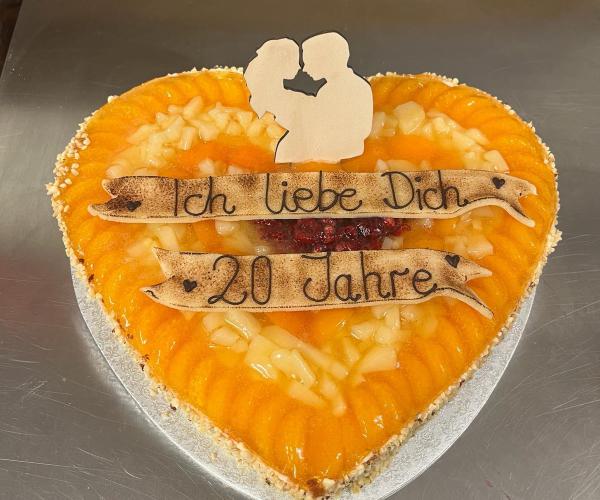 Herztorte Jahrestag